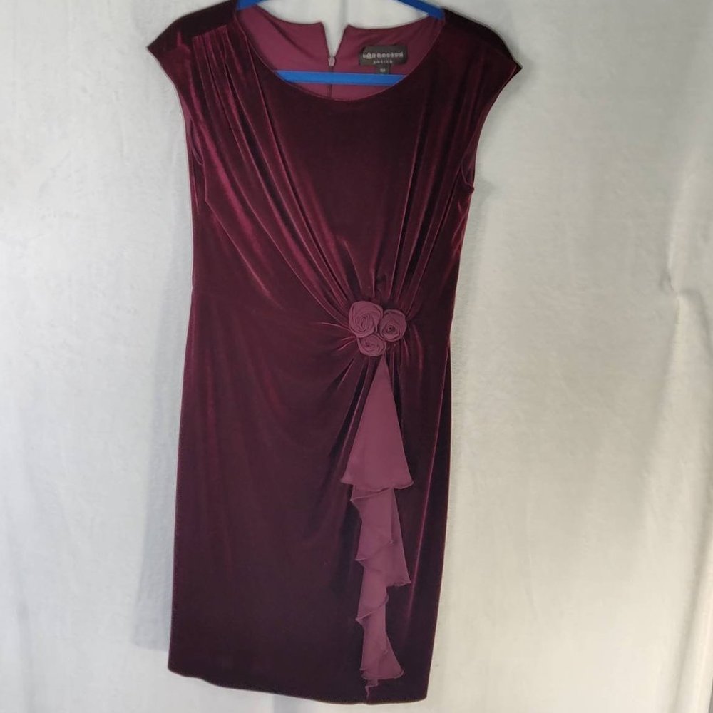 LIKE NEW Connected Velour Dress